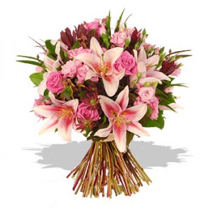 pink_lily_and_rose