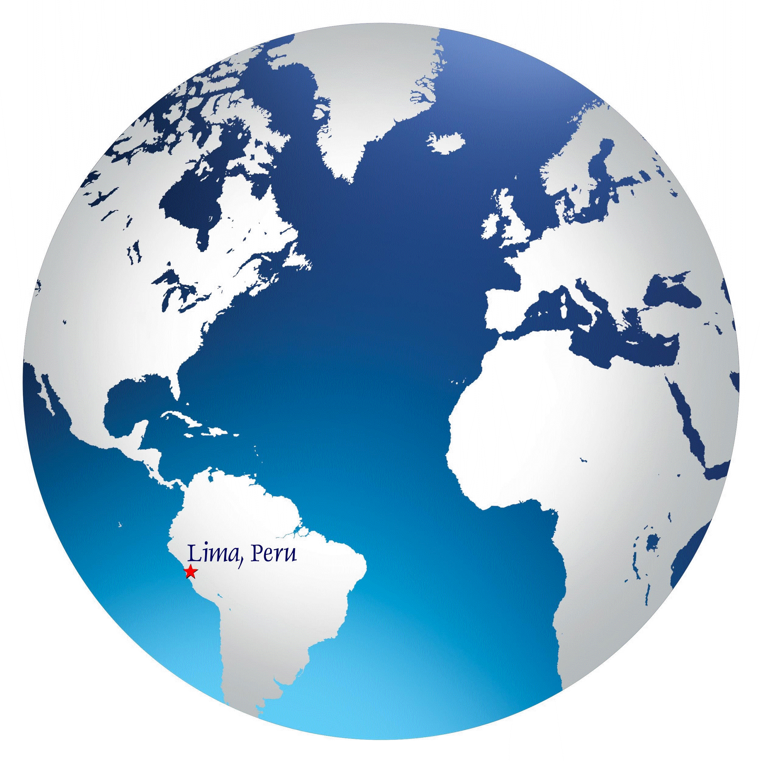 Peru Globe
