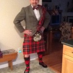 Tiffany Bond's husband in full attire... a man in balance. Tiffany Bond's husband in full attire... a man in balance.