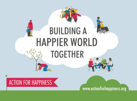 building a happier world together poster from action for happiness