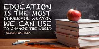 nelson mandela quote education is the most powerful weapon...