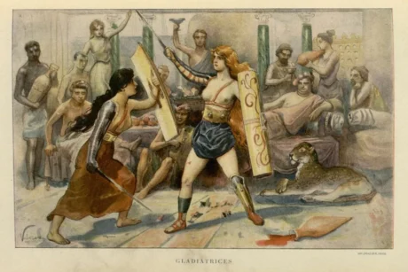 female gladiators in ancient rome