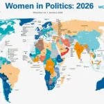 women in global politics map